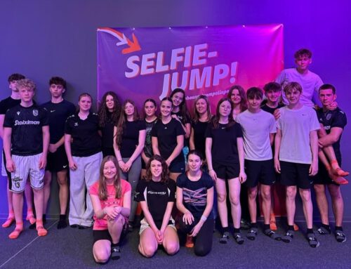 Klasse 9a im JUMP House